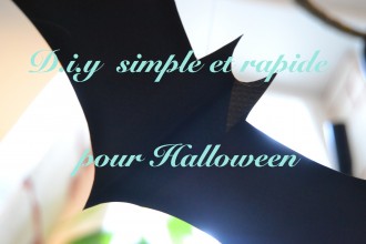 DIY simple et rapide pour halloween